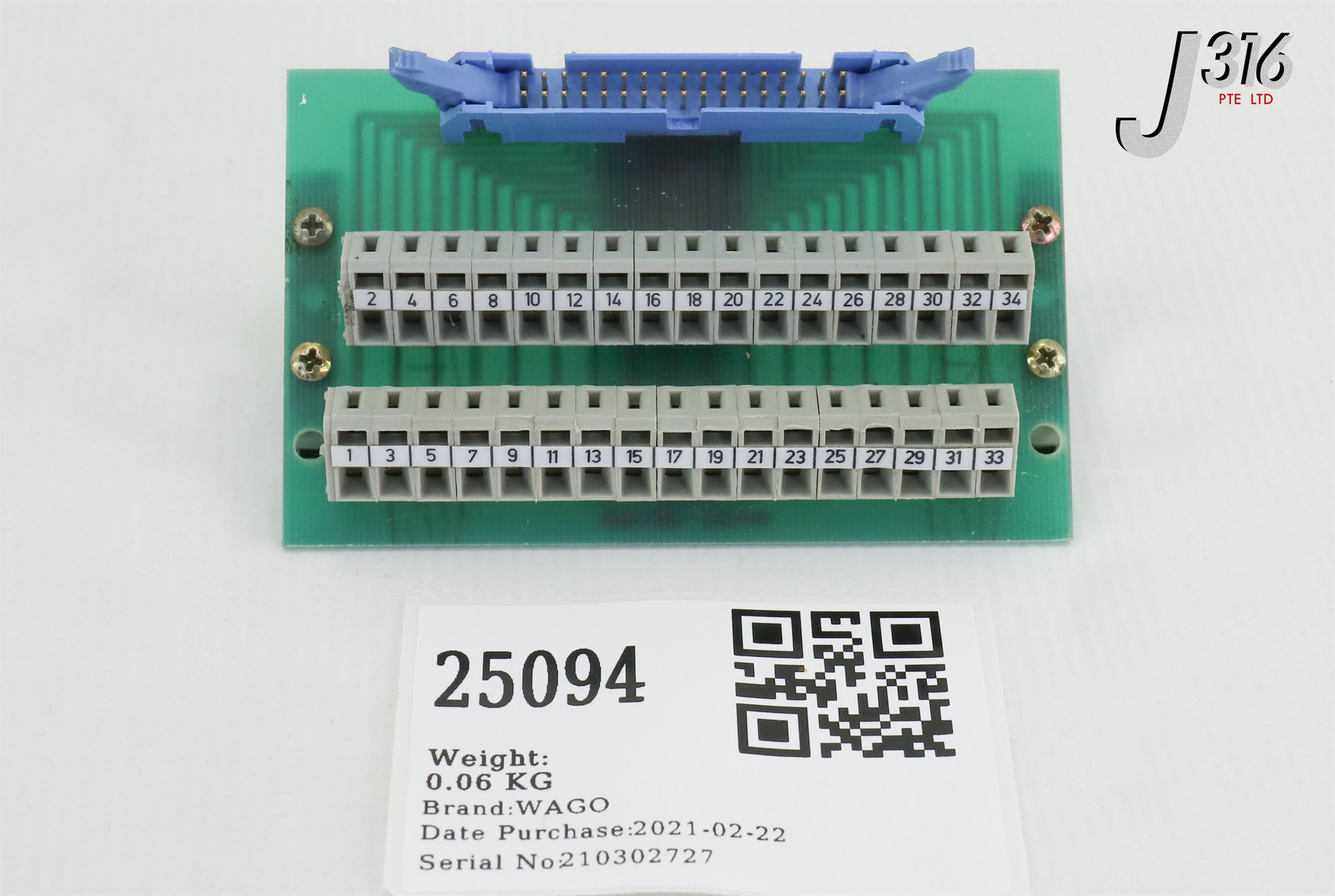 その他 Mo 14 25094 WAGO PCB ASSY 106-289 | eBay